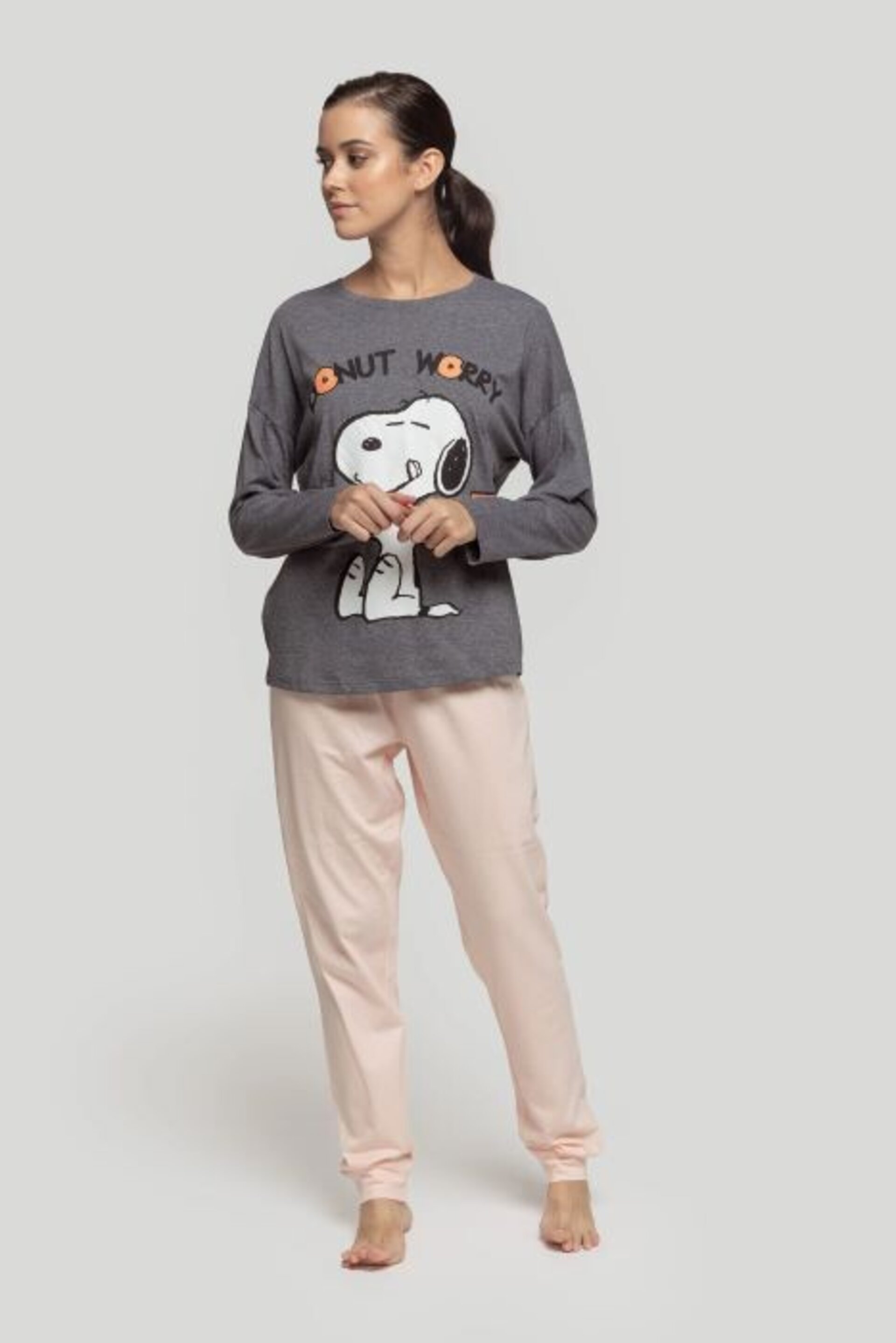 CONJUNTO PIJAMA MUJER SNOOPY - 3