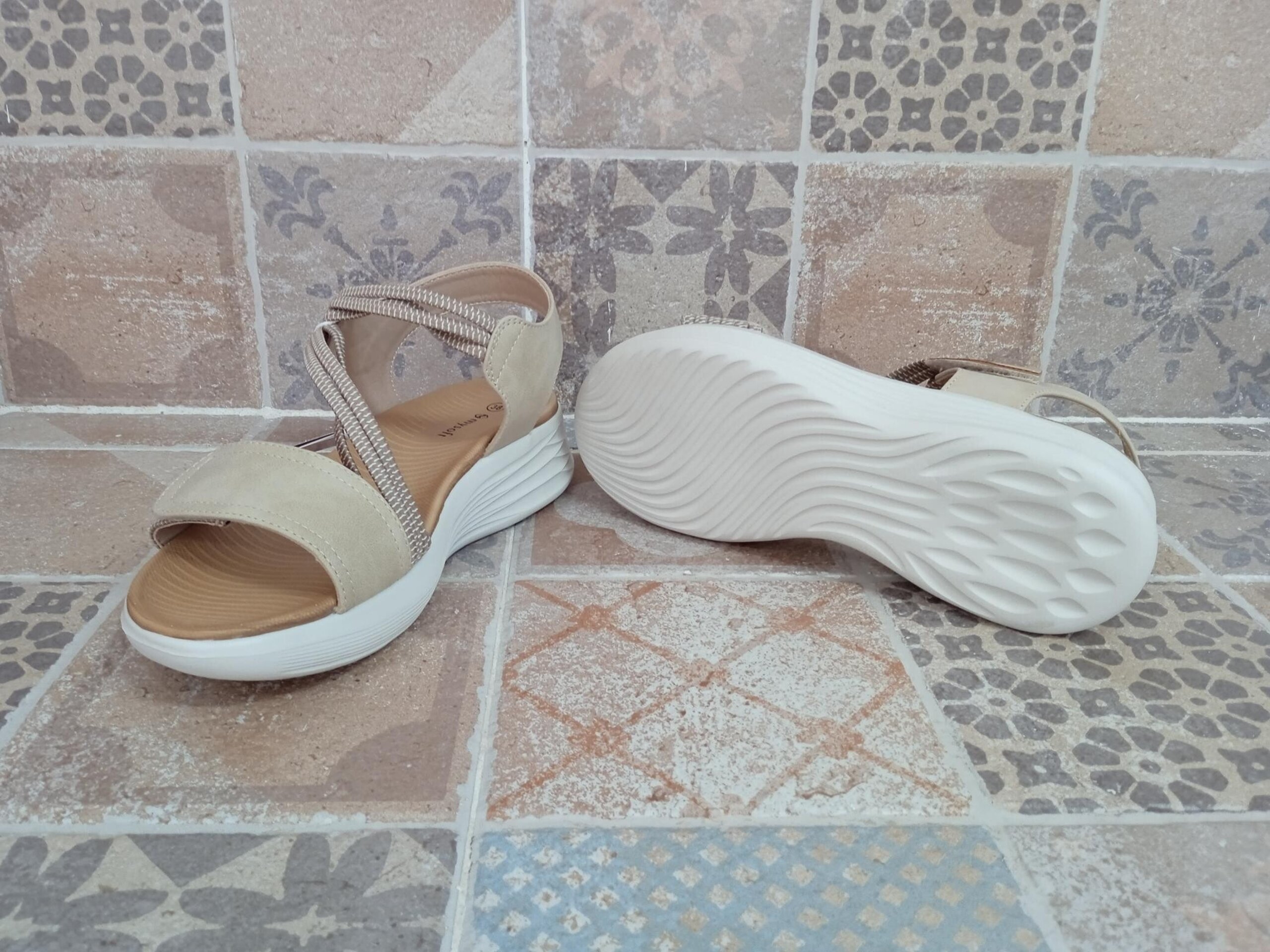 Sandalia velcro mujer - 2