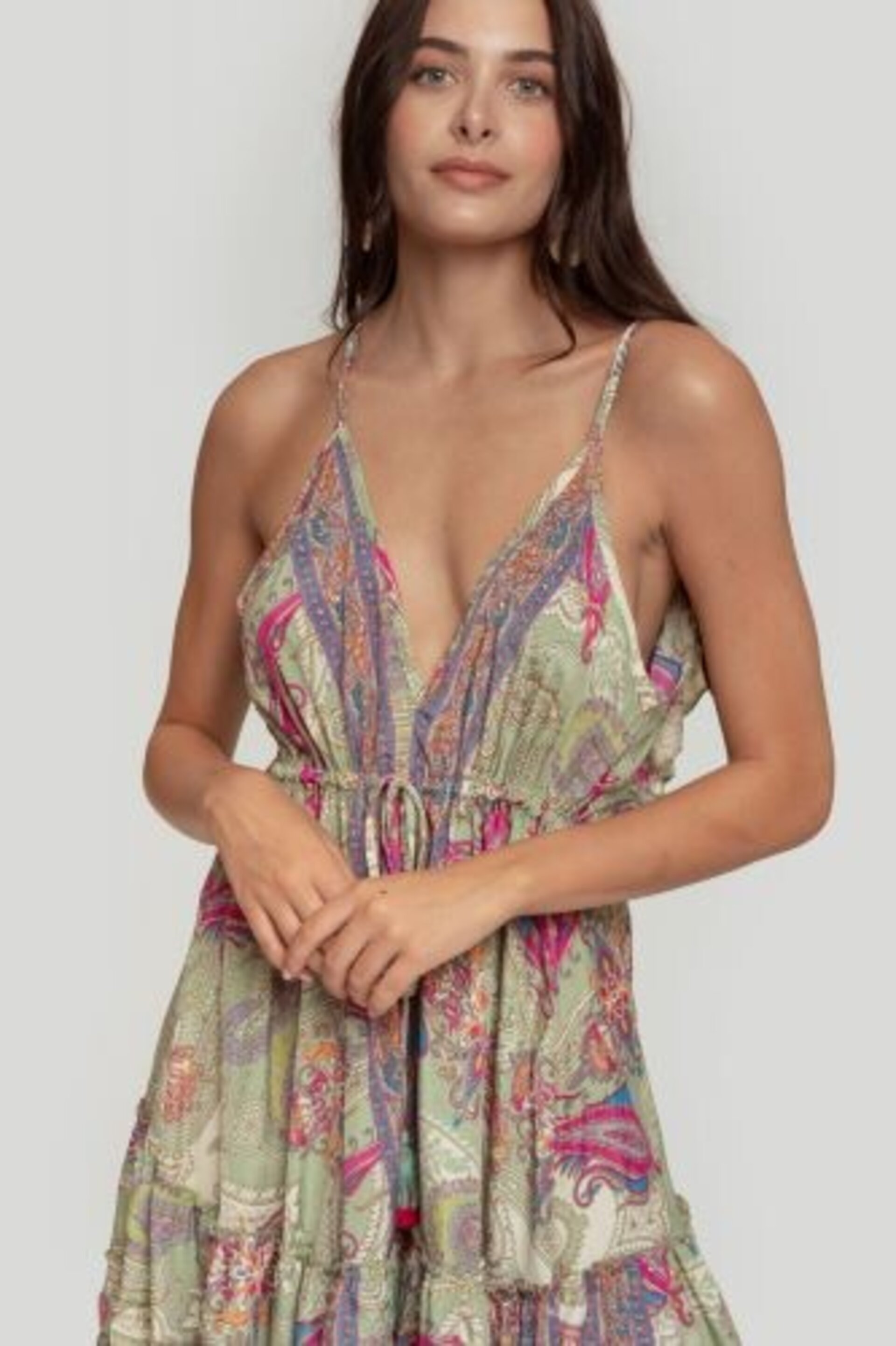 VESTIDO BOHO SEDA - 8