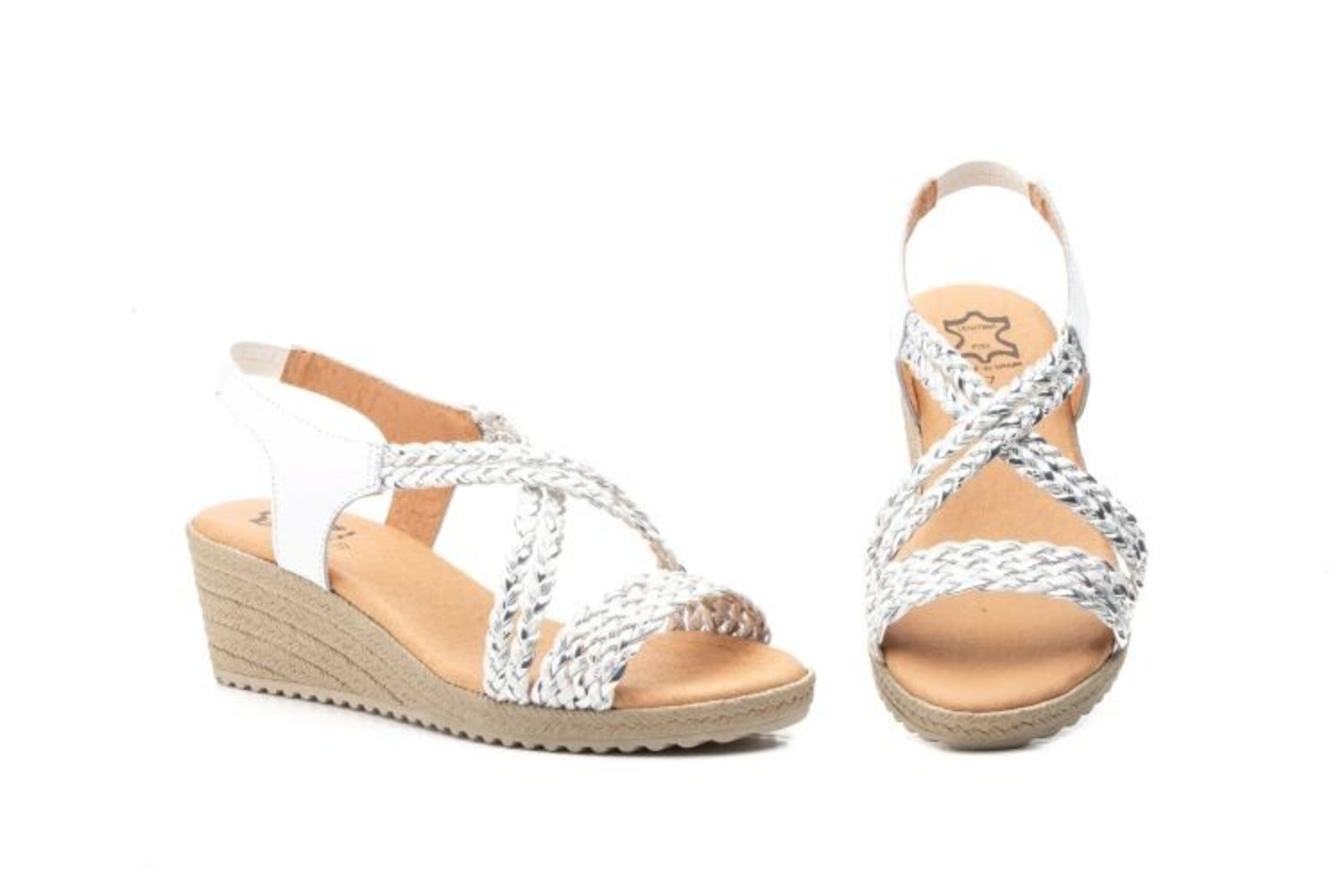 SANDALIAS TRENZADAS PIEL - 4