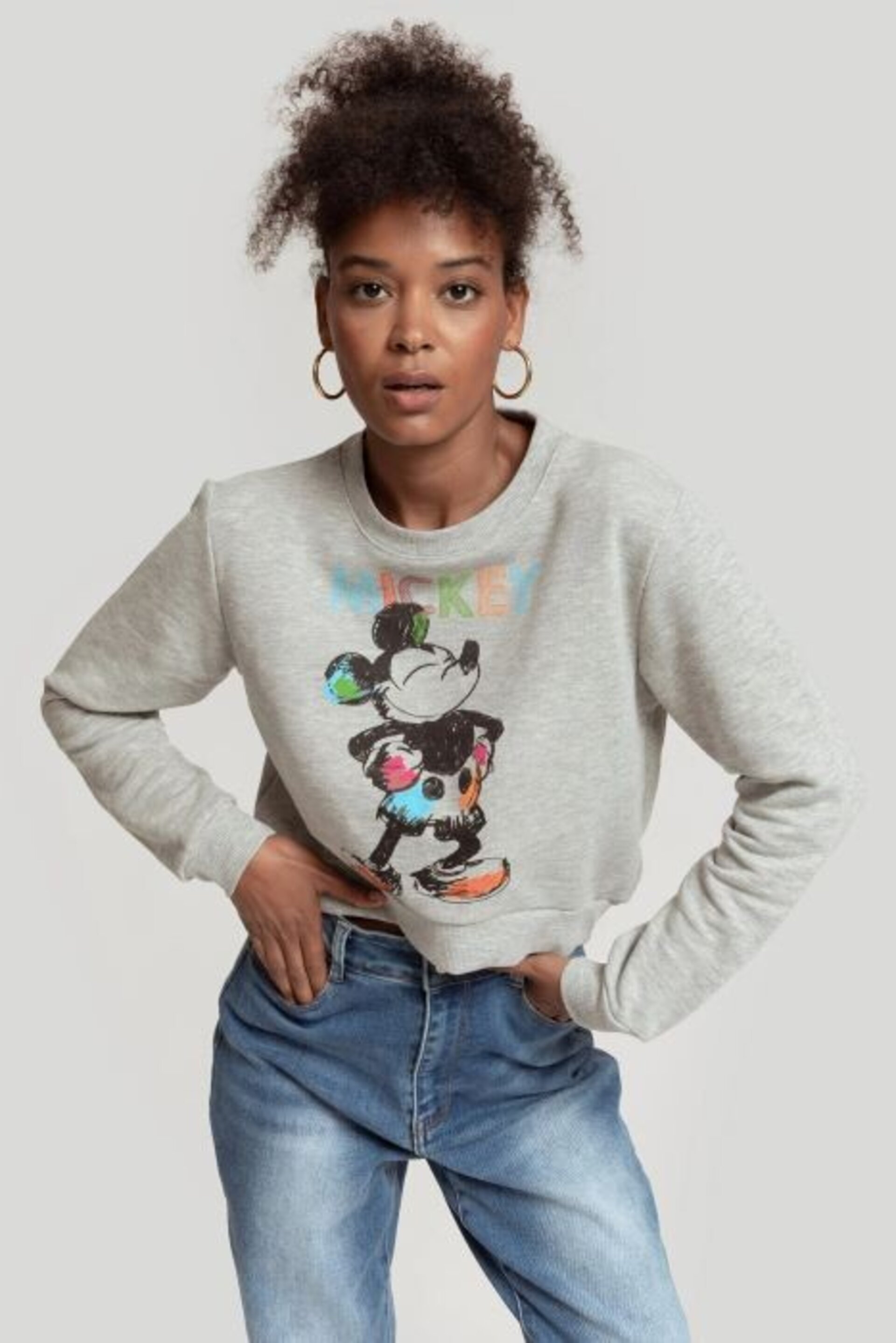 SUDADERA  MICKEY CROPPED - 4