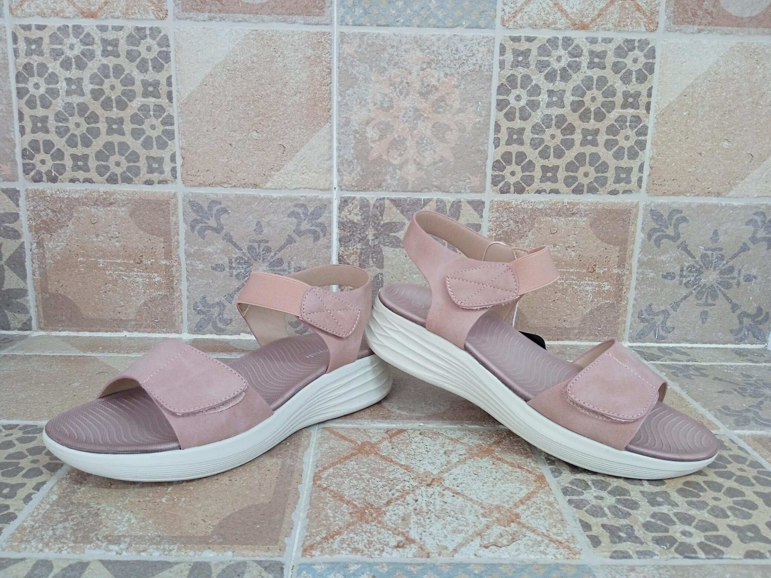 Sandalia mujer velcro - 1