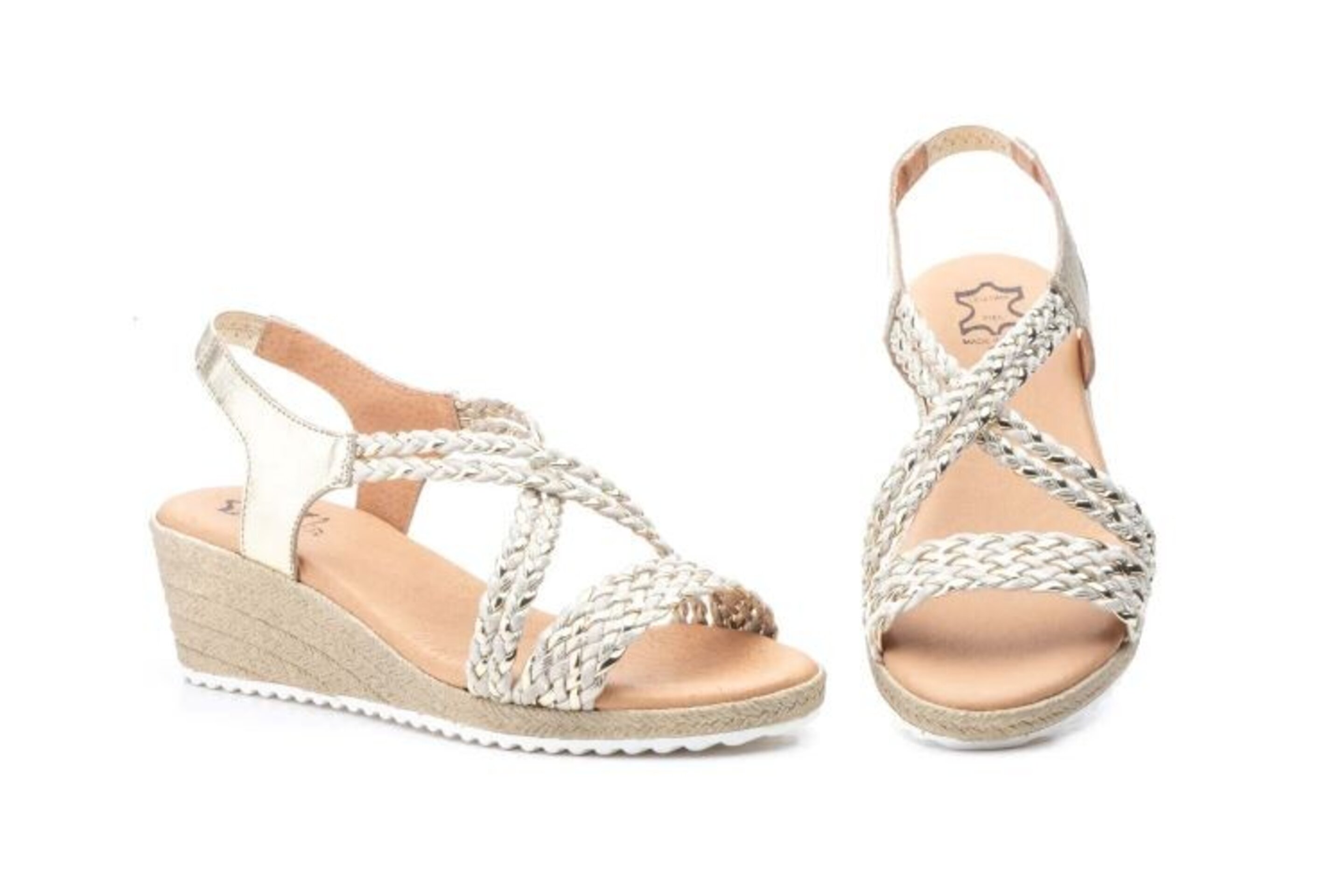 SANDALIAS TRENZADAS PIEL - 2