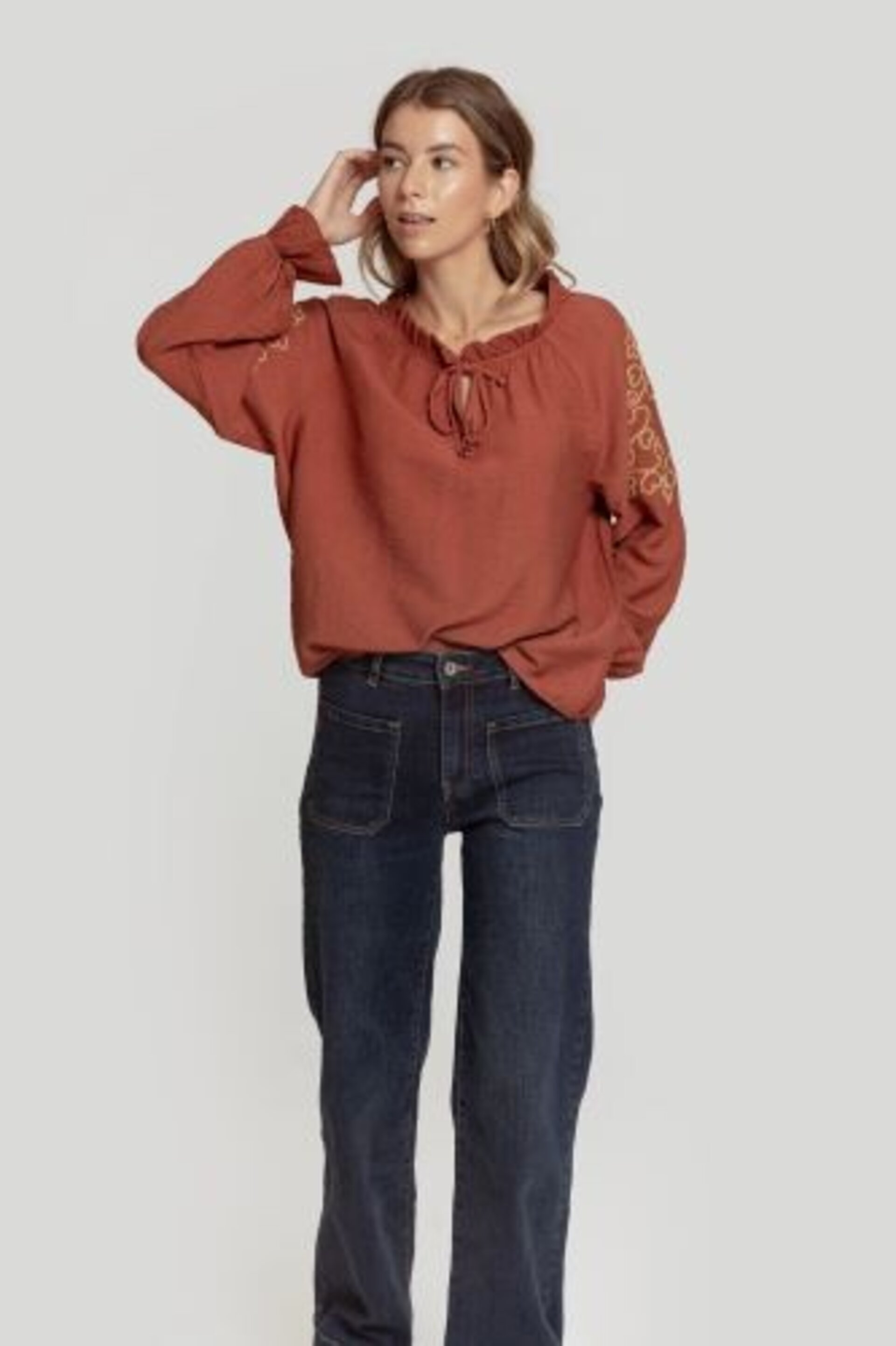 BLUSA TIRA MUJER - 8