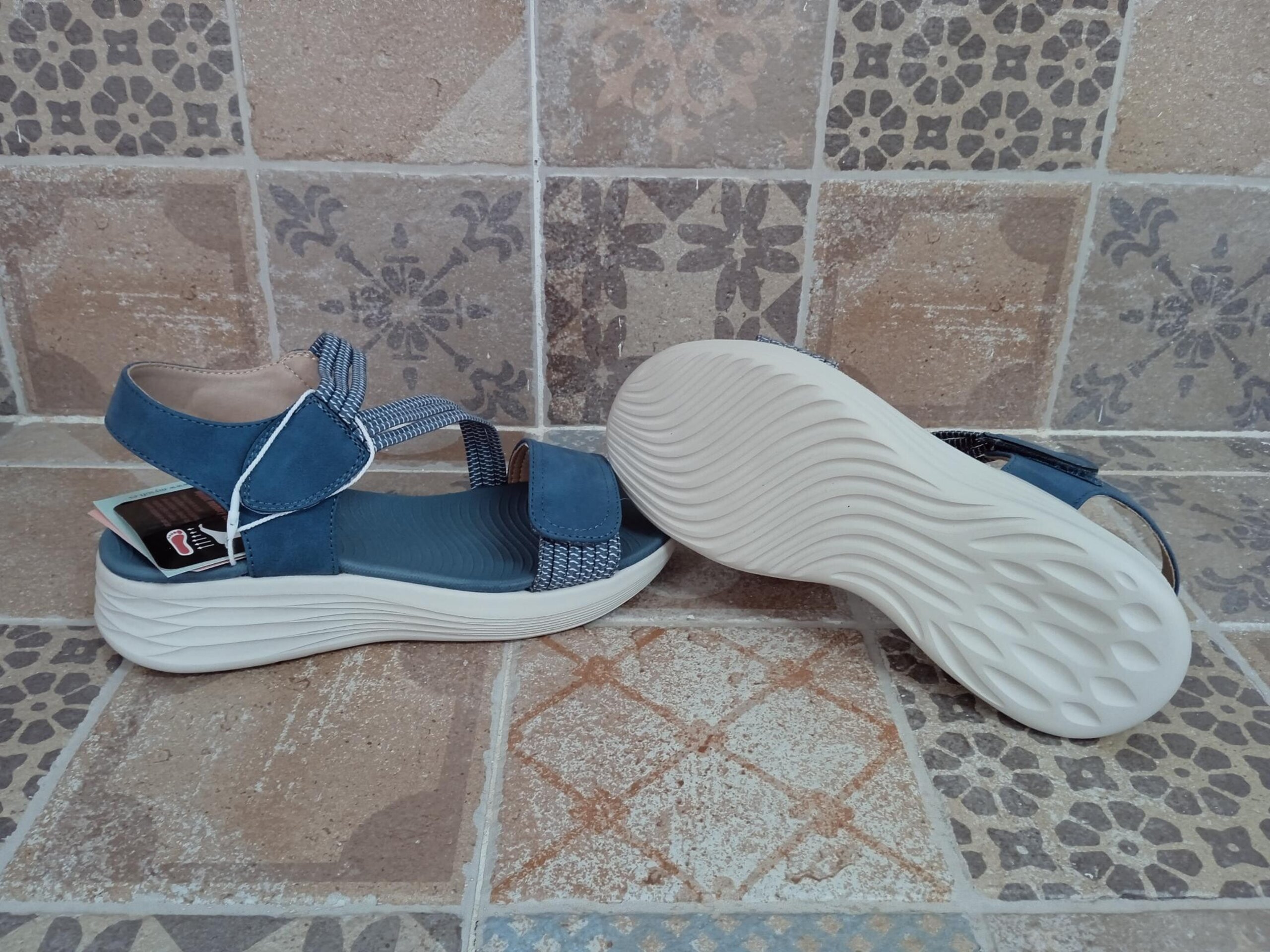 Sandalia mujer velcros - 2