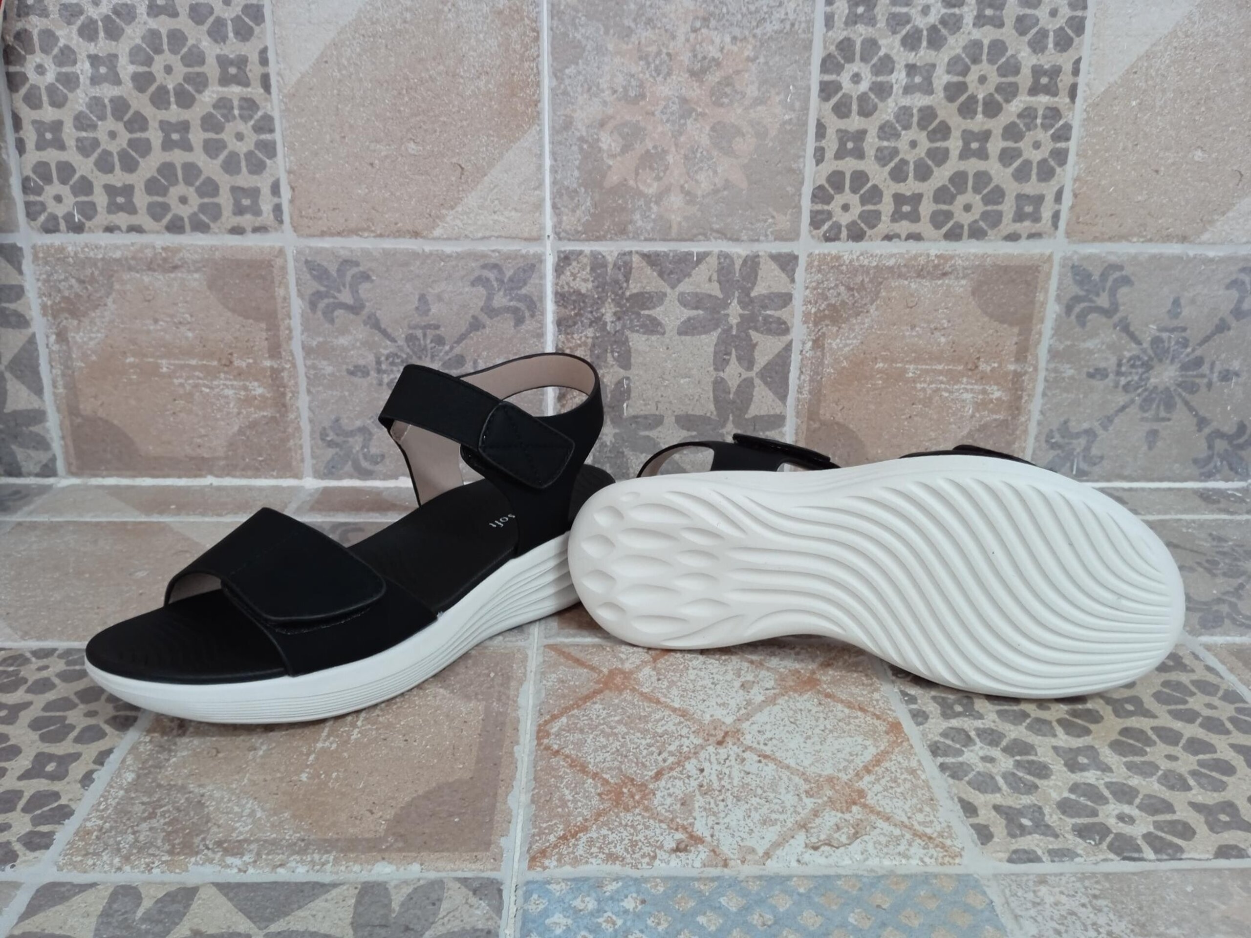 Sandalia velcro mujer - 2